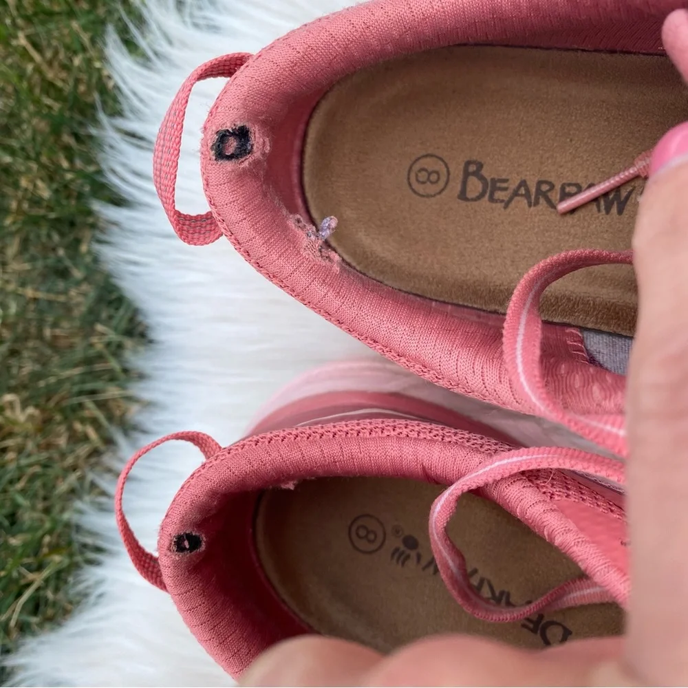 HOKA ONE ONE Arahi 4 Pink Salmon White 7.5 - Picture 2 of 10